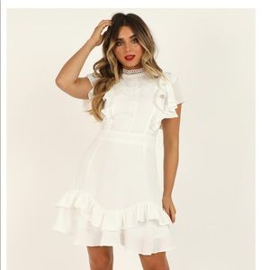 Showpo-All the love ruffle dress